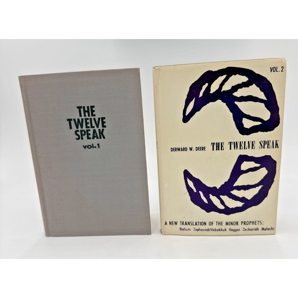 The Twelve Speak  Vol 1 and Vol 2  Derwood W. Deere 1958 and 1961